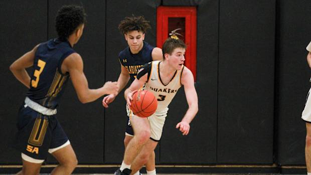 Qauker Valley boys basketball